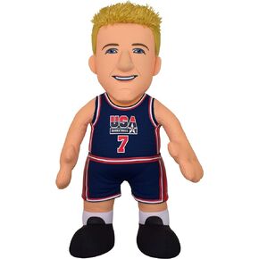 Bleacher Creatures USA Basketball Larry Bird 10" Plush Figure- A Dream Teamer for Play or Display