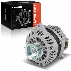 A-Premium Alternator Compatible with Nissan Titan 2017-2019, Titan XD 2016-2019, 5.6L, 12V 200A 7-Groove Pulley Clockwise, Replace# A003TX2191, A003TX2191ZX