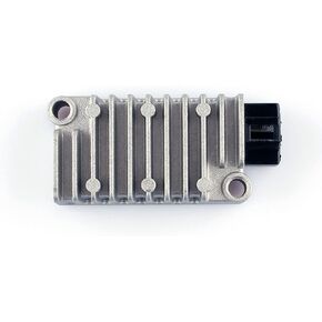 Voltage Regulator Rectifier Fit for Yamaha XT225 TW200 XJ600 1991-2004 Hammerhead 150 GT, GTS, SS, 200, and GT Series Go-Karts Motorcycle Regulator Rectifier 3TJ-81960-02-00, Silver