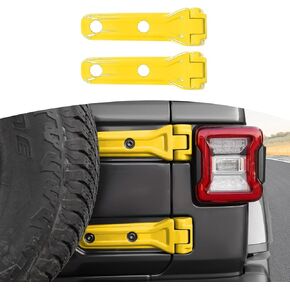 RT-TCZ for Jeep JL Tailgate Hinge Cover Trim Decals Baby Blue for Jeep Wrangler JL JLU 2018 up Baby Blue Exterior Accessories 2pcs