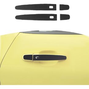 RT-TCZ for Chevy Camaro Door Handle Inserts Trim Cover Carbon Fiber for Chevrolet Camaro 2017-2024 Carbon Fiber Exterior Accessories
