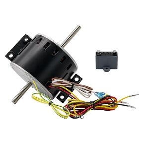 3315332.005 Fan Motor Replacement, Genteq F48AF70A61 Fan Motor/dometic Brisk air 2 Fan Motor Compatible with Dometic Brisk Air II Penguin B57915, B59516, B59146, B59186, B59196-1/5 HP, 3-Speed