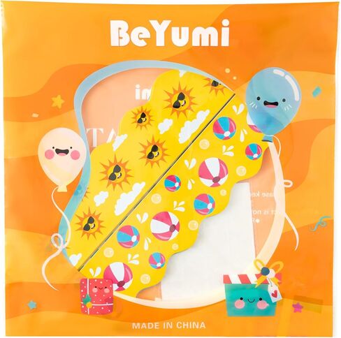BeYumi Summer Beach Border Trim - 80Pcs Summer Wave Beach Pool Bulletin Board Borders Back to School Border Trim Decor Classroom Office Chalkboard White Board Poster Summer Holiday Party Decoration in Saudi Arabia