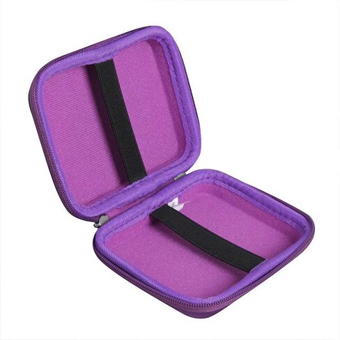 Hermitshell Travel Case for ThinkFun Swish - A Fun Transparent Card Game (Only Case) (Purple) in Saudi Arabia