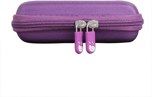 Hermitshell Travel Case for ThinkFun Swish - A Fun Transparent Card Game (Only Case) (Purple) in Saudi Arabia