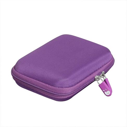 Hermitshell Travel Case for ThinkFun Swish - A Fun Transparent Card Game (Only Case) (Purple) in Saudi Arabia