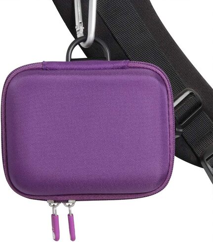 Hermitshell Travel Case for ThinkFun Swish - A Fun Transparent Card Game (Only Case) (Purple) in Saudi Arabia
