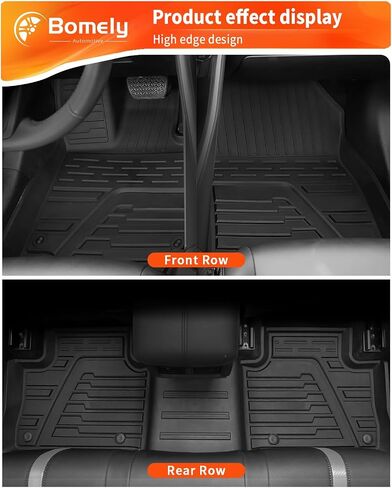 Cargo Mat Compatible with 2019-2024 Toyota Rav4 Trunk Mat TPE All Weather Cargo Liner Back Seat Cover Protector 2023 Rav4 Accessories (Cargo Mat with Backrest Mat) in Saudi Arabia