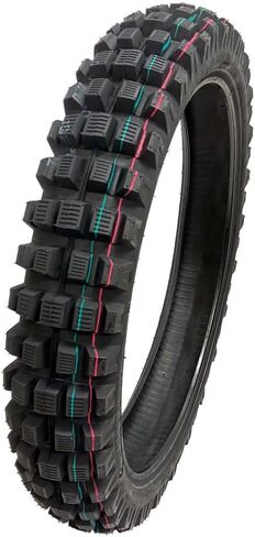 إطار MMG 100/90-19 خلفي - إطارات دراجة نارية للطرق الوعرة ثنائية الأغراض نوع الأنبوب (100/90-19 واط/أنبوب داخلي) in Saudi Arabia