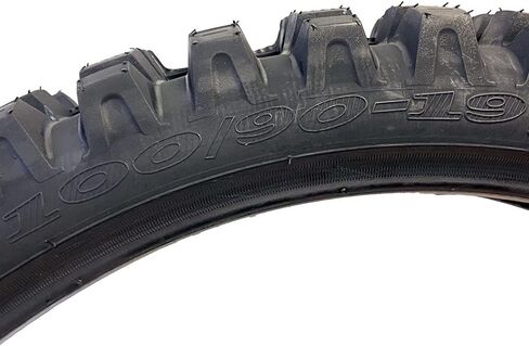 إطار MMG 100/90-19 خلفي - إطارات دراجة نارية للطرق الوعرة ثنائية الأغراض نوع الأنبوب (100/90-19 واط/أنبوب داخلي) in Saudi Arabia