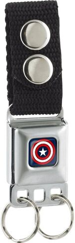 Buckle-Down Marvel Comics Keychain-Captain America Shield Full Color in Saudi Arabia