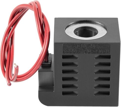 بديل لملف الملف اللولبي Deltrol 10162-76 12VDC 22 وات وحدة الطاقة الهيدروليكية تفريغ الرفع مع أسلاك الرصاص الحمراء المزدوجة، يناسب سلسلة جذع الصمام 10 و12 و16 و38 و58 in Kuwait