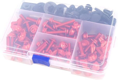 العالمي الكامل الأزرق هدية الترباس عدة الزجاج الأمامي مسامير السحابة كليب المكسرات غسالات تركيب مجموعات استبدال لكاواساكي ياماها هوندا سوزوكي in Kuwait