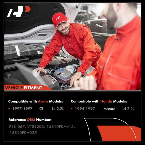 الملف اللولبي لتوقيت الصمام المتغير للمحرك A-Premium (VVT) متوافق مع Honda Accord 1994-1997 & Acura CL 1997، V4 2.2L، استبدال # 15810P0A015، 15810P0A025 in Saudi Arabia