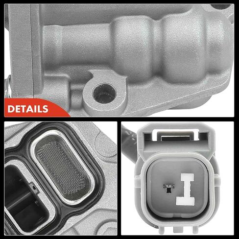 الملف اللولبي لتوقيت الصمام المتغير للمحرك A-Premium (VVT) متوافق مع Honda Accord 1994-1997 & Acura CL 1997، V4 2.2L، استبدال # 15810P0A015، 15810P0A025 in Saudi Arabia