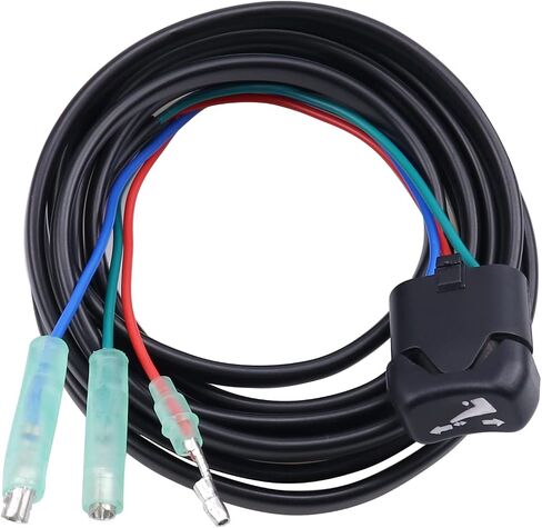 Trim & Tilt Switch Remote Control Remote Assembly for Yamaha Outboard Motors 703-82563-02-00 703-82563-01-00 703-82563-02 703-82563-01 in Saudi Arabia