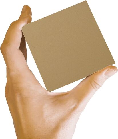 100 Brown Kraft Fiber 80# Cover Paper Sheets - 3" X 5" (3X5 Inches) Photo|Card|Frame Size - Rich Earthy Color with Natural Fibers - 80lb/pound Cardstock - Smooth Finish in Saudi Arabia