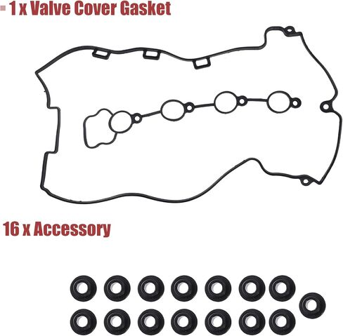 X AUTOHAUX 1 Set VS50769R حشية غطاء صمام المحرك لـ Saturn Aura 2008-2009 لـ Saturn Sky 2007-2010 in Saudi Arabia