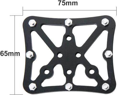 Clipless Clip-in Platform Adapter Pedal for Shimano SPD Speedplay Aluminum Alloy Bike Pedal Adapter in Saudi Arabia