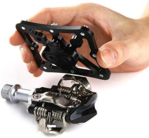 Clipless Clip-in Platform Adapter Pedal for Shimano SPD Speedplay Aluminum Alloy Bike Pedal Adapter in Saudi Arabia