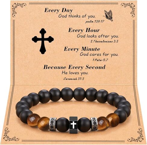 سوار الصليب المسيحي للرجال/الأولاد عيد ميلاد التخرج عيد الميلاد تأكيد هدايا المناولة in Kuwait