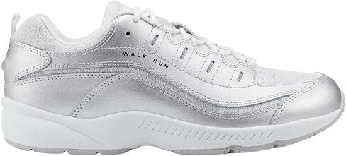 Easy Spirit Women's Romy28 Sneaker, Silver 040, 7.5 Wide in Saudi Arabia