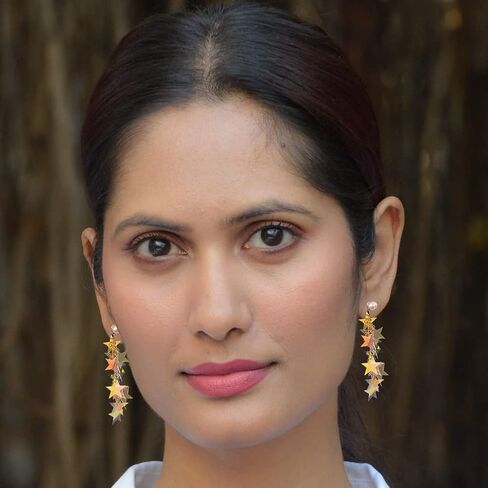 Star Earrings Dangle For Women Sparkle Sequin in Saudi Arabia