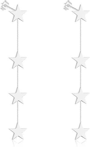 Star Earrings Dangle For Women Sparkle Sequin in Saudi Arabia