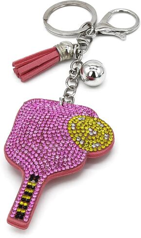 Pickleball Gifts for Pickleball Lovers, Women Pickleball Keychain Accessories, Decorative Keychain for Pickleball bag in Saudi Arabia