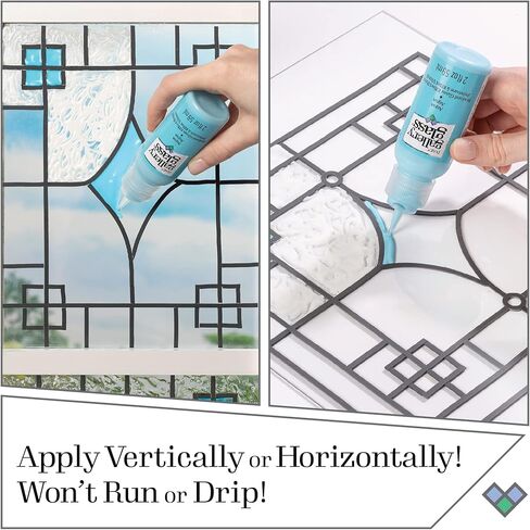 مجموعة ألوان الباستيل الزجاجية PROMOGGPLL22 من معرض الصور، مجموعة طلاء زجاجي مكونة من 8 قطع للفنون والحرف اليدوية، مثالية للمبتدئين والفنانين in Kuwait