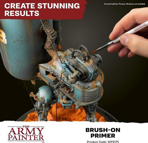 The Army Painter Warpaint Fanatics Brush-On Primer Effects Miniature Hobby Painting with Fanatics Warpaint, Quality Paint for Miniature Wargaming in Saudi Arabia