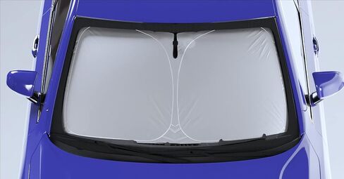 مظلة شمسية قابلة للطي من AutoTech Park متوافقة مع سيارات الدفع الرباعي Acura RDX 2019-2024، عاكسة للأشعة فوق البنفسجية وسهلة التخزين، مظلة شمسية للزجاج الأمامي للسيارة مناسبة حسب الطلب in Saudi Arabia