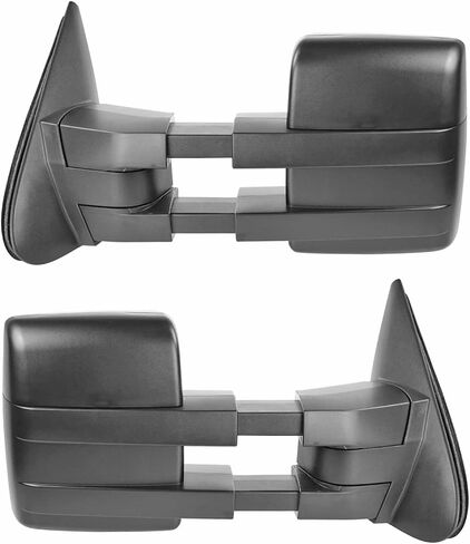 Trail Ridge Tow Mirror Power Heat Signal Memory Puddle Black Pair for Expedition in Saudi Arabia