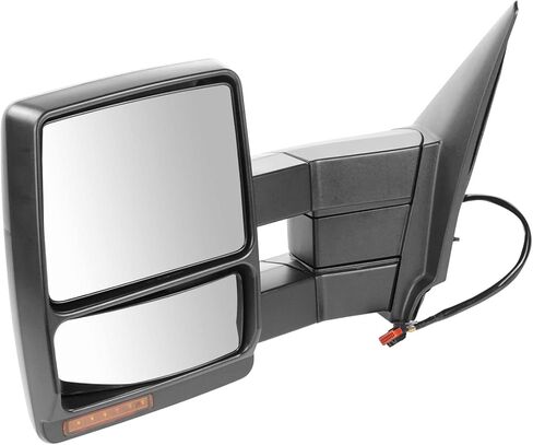 Trail Ridge Tow Mirror Power Heat Signal Memory Puddle Black Pair for Expedition in Saudi Arabia