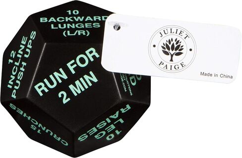 Exercise Dice for Home Fitness, Gym Workouts, WOD, Bodyweight HIIT, and Sports Training - 3 Inches in Diameter in Saudi Arabia