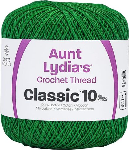 Coats & Clark Aunt Lydia's Crochet Thread Cotton Classic 10-6 Skein Assortment (Ocean) in Saudi Arabia