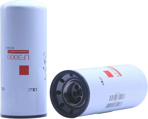 2 Pack of LF3000 Oil Lube Filter Replaces 3318853, 3825970, P553000, 51748, 143115, 9703112, BD103, BD324, LFP3000, 51748XD Fits Cummins ISL9, L9, ISC8.3, N14, M11 Diesel Engines in Saudi Arabia