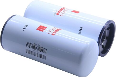 2 Pack of LF3000 Oil Lube Filter Replaces 3318853, 3825970, P553000, 51748, 143115, 9703112, BD103, BD324, LFP3000, 51748XD Fits Cummins ISL9, L9, ISC8.3, N14, M11 Diesel Engines in Saudi Arabia