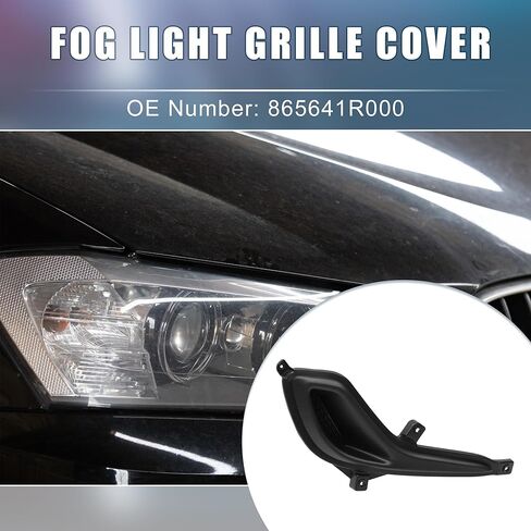Front Right Side Fog Light Grille Cover Trim No.865641R000 for Hyundai Accent 2012 2013 2014 2015 2016 2017 in Saudi Arabia