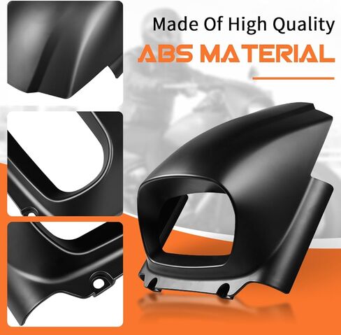 غطاء هدية أمامي أسود متوافق مع سوفتيل فات بوب FXFB FXFBS M8 2018-2023 كشافات أمامية للرأس قلنسوة in Kuwait