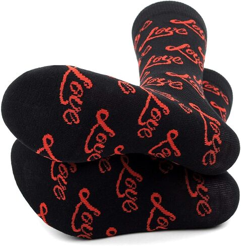 Men's Novelty Socks - Multiple Patterns! Peace, Love, Smiley, YOLO in Saudi Arabia