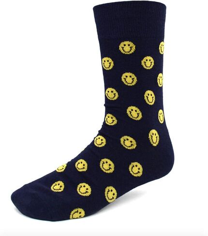 Men's Novelty Socks - Multiple Patterns! Peace, Love, Smiley, YOLO in Saudi Arabia