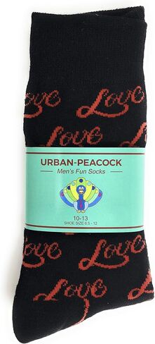 Men's Novelty Socks - Multiple Patterns! Peace, Love, Smiley, YOLO in Saudi Arabia