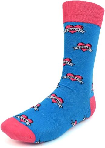 Men's Novelty Socks - Multiple Patterns! Peace, Love, Smiley, YOLO in Saudi Arabia