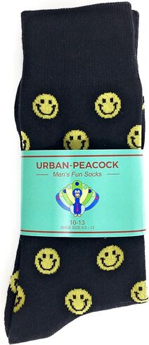 Men's Novelty Socks - Multiple Patterns! Peace, Love, Smiley, YOLO in Saudi Arabia