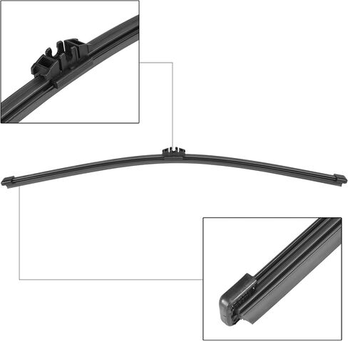 X AUTOHAUX Rear Window Windshield Wiper Blade Arm Set for Volvo XC90 2007-2010 - 520mm 20inch 31333470 30699848 in Saudi Arabia