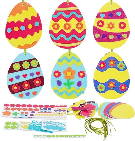 Fennoral 24 Pack Ramadan Crafts for Kids Make You Own Ramadan Foam Sticker Ornaments DIY Arts and Crafts for Kids Girls Boys Art Project Eid Mubarak Kareem Mosque Decoration in Saudi Arabia