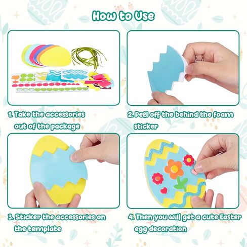 Fennoral 24 Pack Ramadan Crafts for Kids Make You Own Ramadan Foam Sticker Ornaments DIY Arts and Crafts for Kids Girls Boys Art Project Eid Mubarak Kareem Mosque Decoration in Saudi Arabia