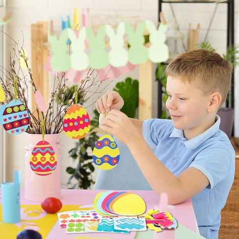 Fennoral 24 Pack Ramadan Crafts for Kids Make You Own Ramadan Foam Sticker Ornaments DIY Arts and Crafts for Kids Girls Boys Art Project Eid Mubarak Kareem Mosque Decoration in Saudi Arabia