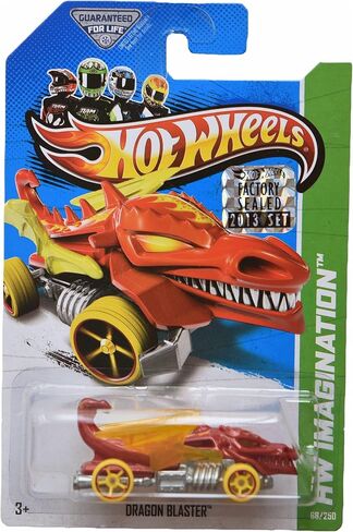 Hot Wheels Dragon Blaster, [red] Imagination 68/250 in Saudi Arabia